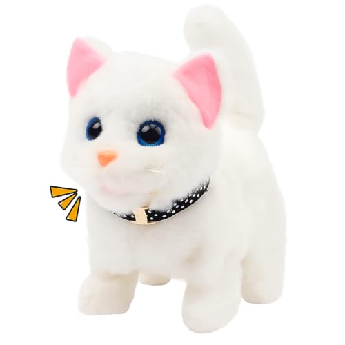 動く猫のぬいぐるみ 猫 ぬいぐるみ 動物 電子猫 本物そっくり 猫